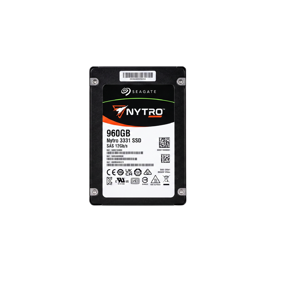 SEAGATE 960GB SSD SAS 12Gbps Nytro 3331 硬碟