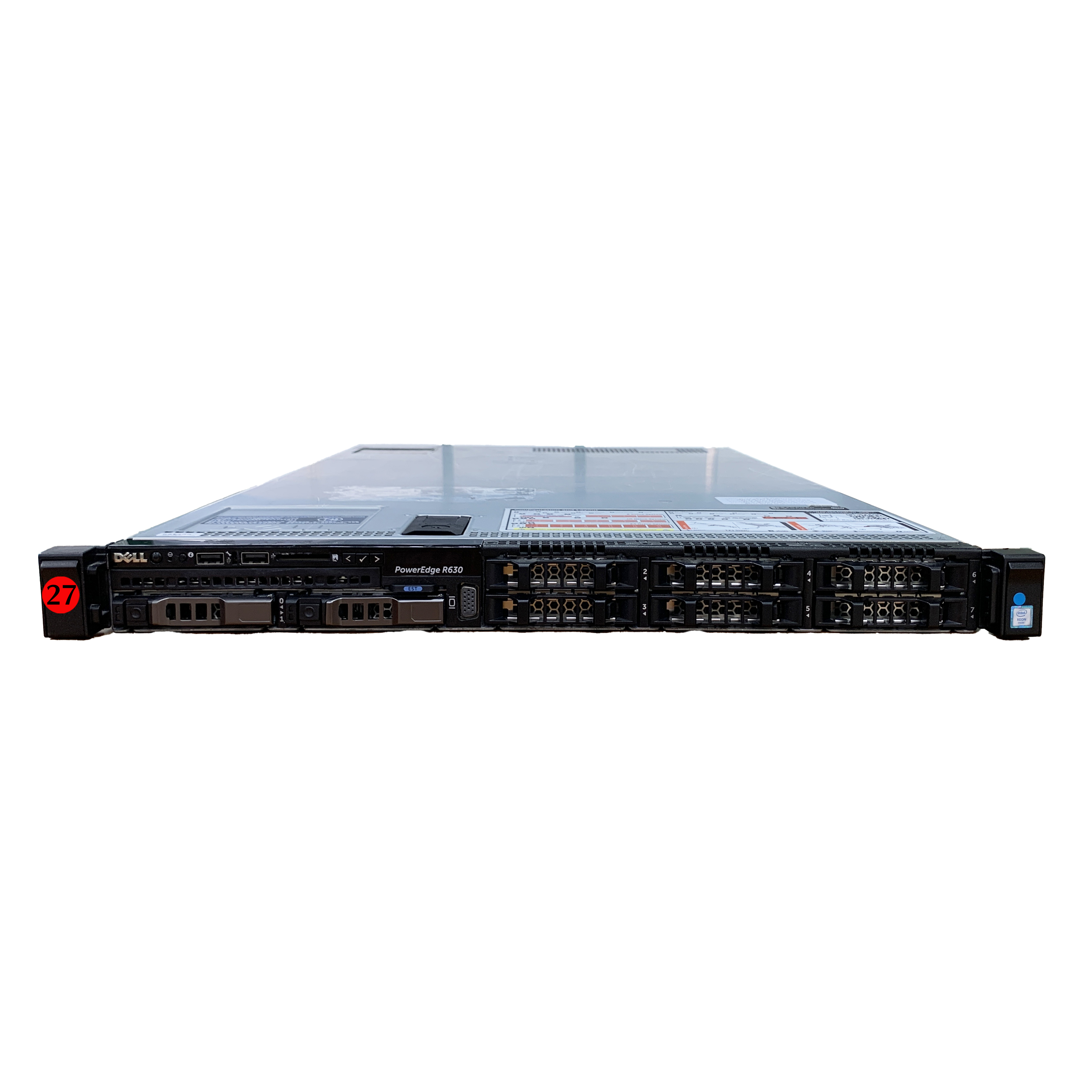 Dell R630 ( E5-2687W V4x4, DDR4 16G 2400x8, 300Gx2, 750Wx2 )